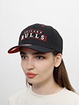 Бейсболка MITCHELL NESS арт. HHSS5351-CBUYYPPPBLCK Chicago Bulls NBA (черный)
